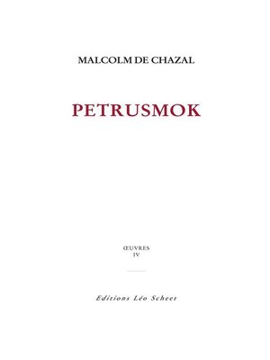 cover image of Petrusmok